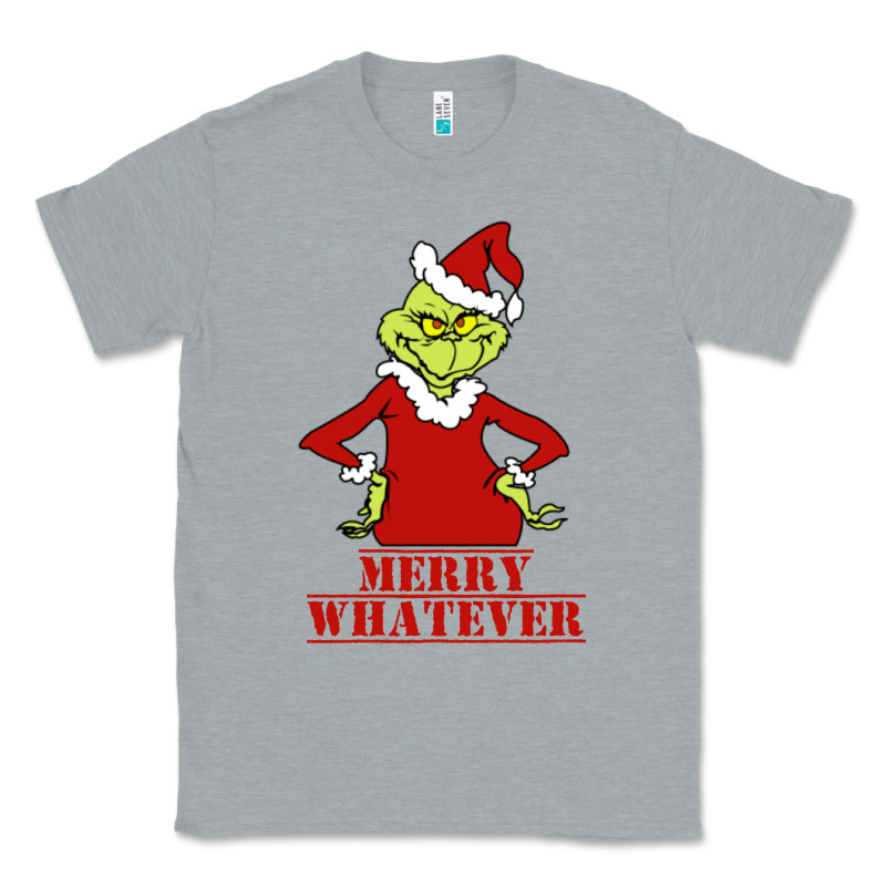 Merry Whatever Grinch Classic Tee by artisFamous | Teevron