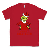 Red Merry Whatever Grinch Classic Tee - artisFamous