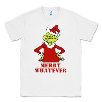 White Merry Whatever Grinch Classic Tee - artisFamous