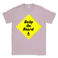 Lilac baby on board Classic Tee - artisFamous