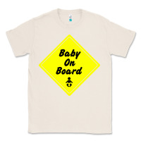 Natural baby on board Classic Tee - artisFamous