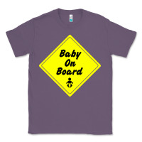 Lavender baby on board Classic Tee - artisFamous