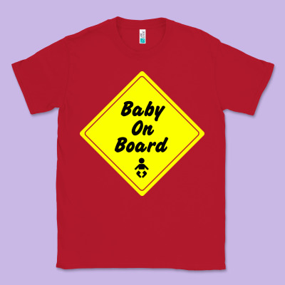 Baby On Board Classic Tee Designed By Artisfamous