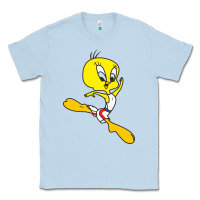 Dusty Blue tweety bird Classic Tee - artisFamous