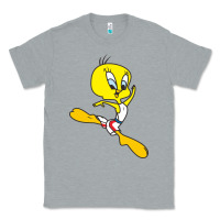 Heather Grey tweety bird Classic Tee - artisFamous