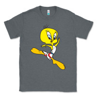 Charcoal Heather tweety bird Classic Tee - artisFamous