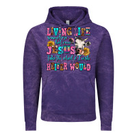 Cloud Purple living life somewhere between jesus take the wheel Vintage Hoodie - AdoDesignShop