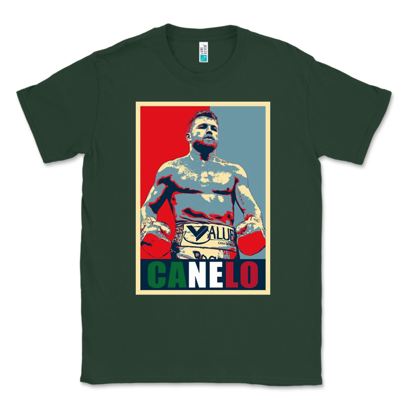 Canelo Alvarez Mexican Boxing Classic Tee by artisFamous | Teevron
