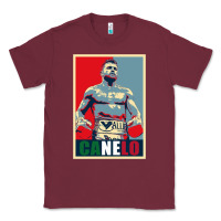 Burgundy canelo alvarez mexican boxing Classic Tee - artisFamous