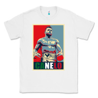White canelo alvarez mexican boxing Classic Tee - artisFamous