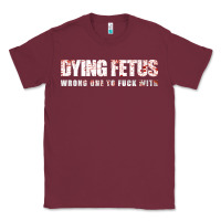 Burgundy dying fetus 4 Classic Tee - artisFamous