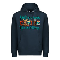 Navy first we drink coffee then we do things Premium Hoodie - AdoDesignShop