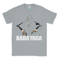 Heather Grey baba yaga Classic Tee - artisFamous