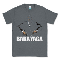 Charcoal Heather baba yaga Classic Tee - artisFamous
