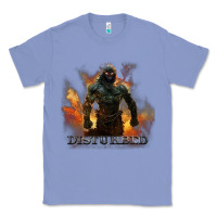 Colony Blue disturbed 8 Classic Tee - artisFamous