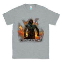 Heather Grey disturbed 8 Classic Tee - artisFamous