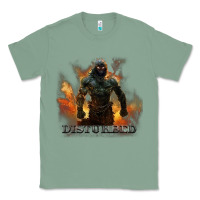 Sage disturbed 8 Classic Tee - artisFamous
