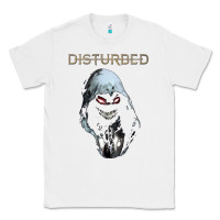 White disturbed 10 Classic Tee - artisFamous