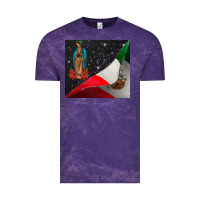 Cloud Purple our lady graduap Vintage Tee - CowhideDigitalArt