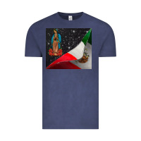 Vintage Denim our lady graduap Vintage Tee - CowhideDigitalArt