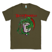 Army Green deep purple 7 Classic Tee - artisFamous