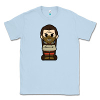 Dusty Blue hannibal lecter chibi Classic Tee - artisFamous