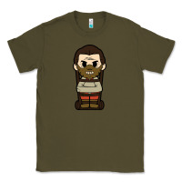 Army Green hannibal lecter chibi Classic Tee - artisFamous