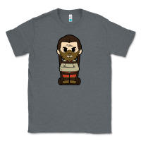 Charcoal Heather hannibal lecter chibi Classic Tee - artisFamous