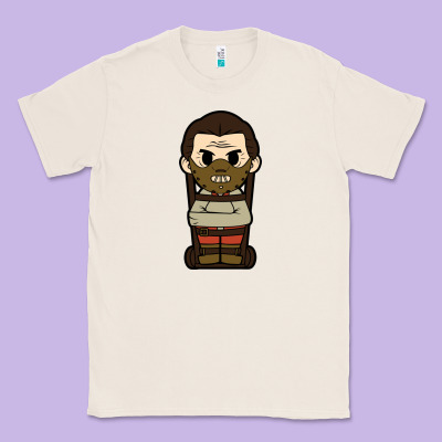 Hannibal Lecter Chibi Classic Tee Designed By Artisfamous
