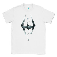 White skyrim Classic Tee - artisFamous