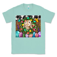 Seafoam Easter Bunny Tumbler Classic Tee - BundleAndBundleShop
