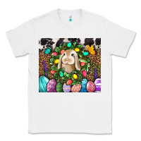 White Easter Bunny Tumbler Classic Tee - BundleAndBundleShop