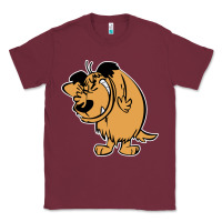 Burgundy smile mumbly muttley dog Classic Tee - artisFamous