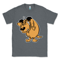 Charcoal Heather smile mumbly muttley dog Classic Tee - artisFamous