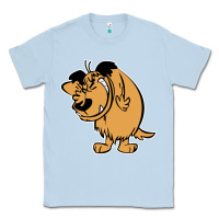 Dusty Blue smile mumbly muttley dog Classic Tee - artisFamous