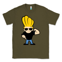 Army Green johnny bravo chibi Classic Tee - artisFamous