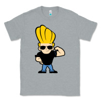 Heather Grey johnny bravo chibi Classic Tee - artisFamous