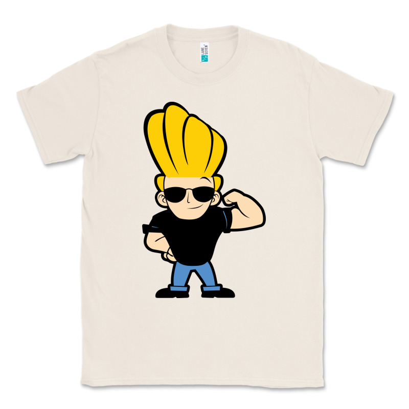 Johnny Bravo Chibi Classic Tee by artisFamous | Teevron