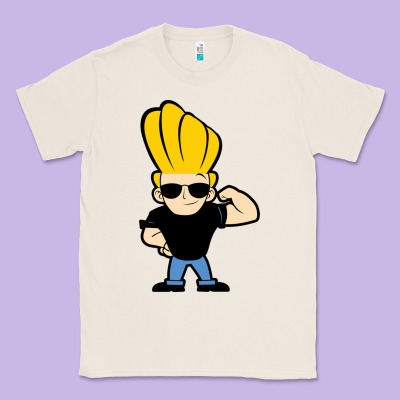 Johnny Bravo Chibi Classic Tee Designed By Artisfamous