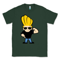 Sports Green johnny bravo chibi Classic Tee - artisFamous