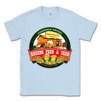 Dusty Blue sneeds feed and seed Classic Tee - artisFamous