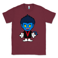 Burgundy nightcrawler chibi Classic Tee - artisFamous