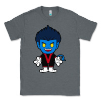 Charcoal Heather nightcrawler chibi Classic Tee - artisFamous