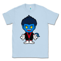 Dusty Blue nightcrawler chibi Classic Tee - artisFamous