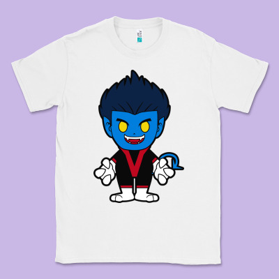 Nightcrawler Chibi Classic Tee Designed By Artisfamous