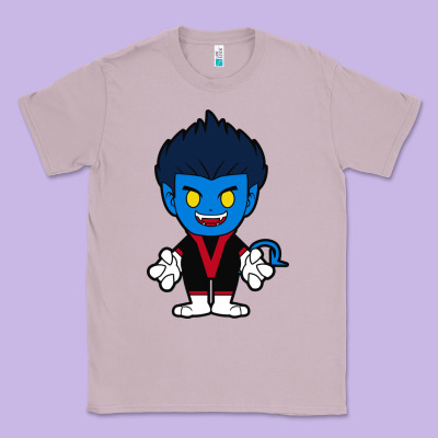 Nightcrawler Chibi Classic Tee Designed By Artisfamous