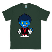Sports Green nightcrawler chibi Classic Tee - artisFamous