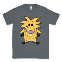 Charcoal Heather norbet angry beaver Classic Tee - artisFamous