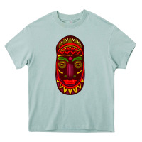 Arona african masks 3 Heavy Core Tee - BundleAndBundleShop