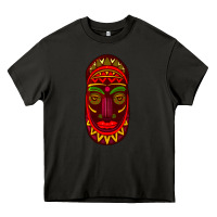 Asphalt african masks 3 Heavy Core Tee - BundleAndBundleShop